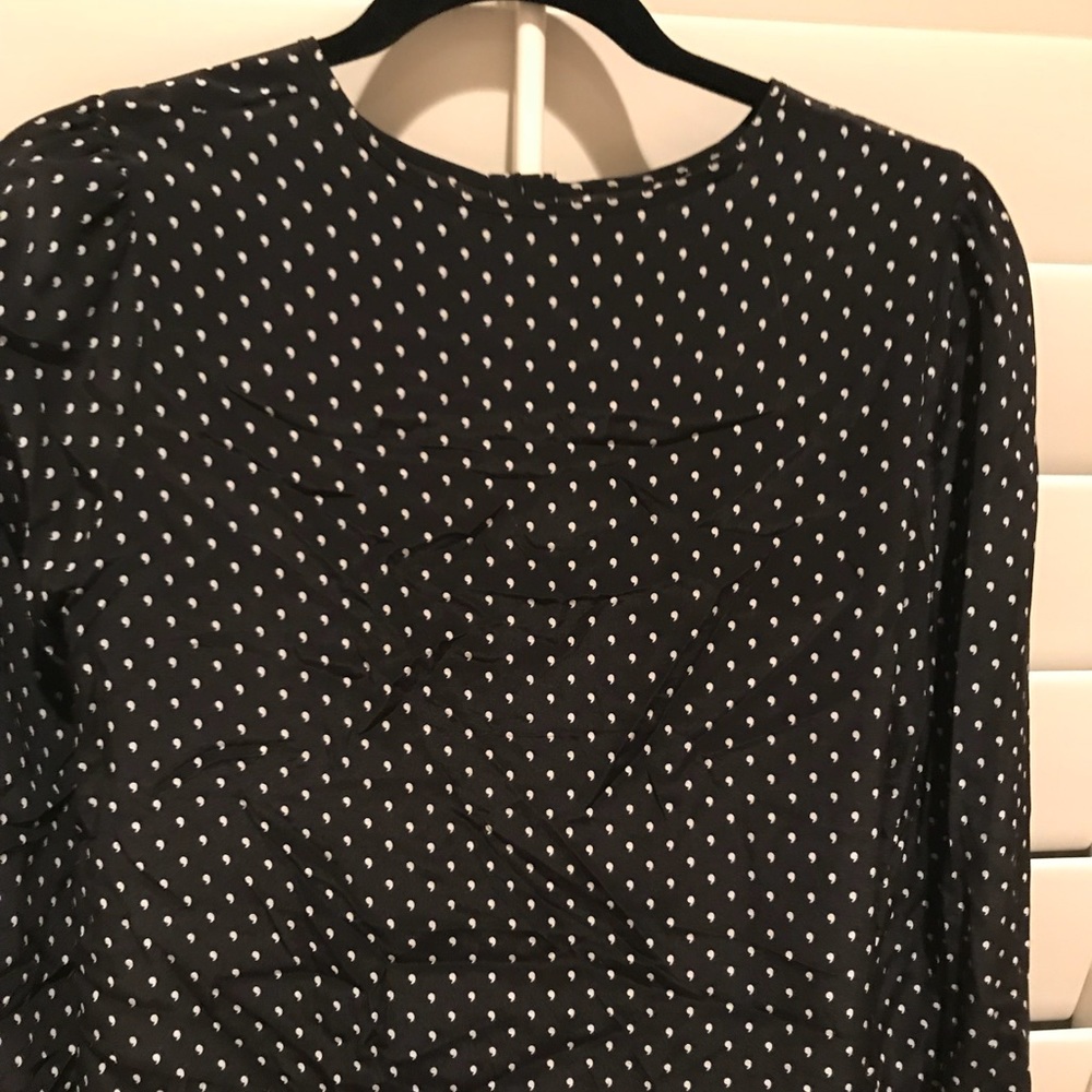 Alice Ritter Long Sleeve Silk Top - Picture 5 of 5